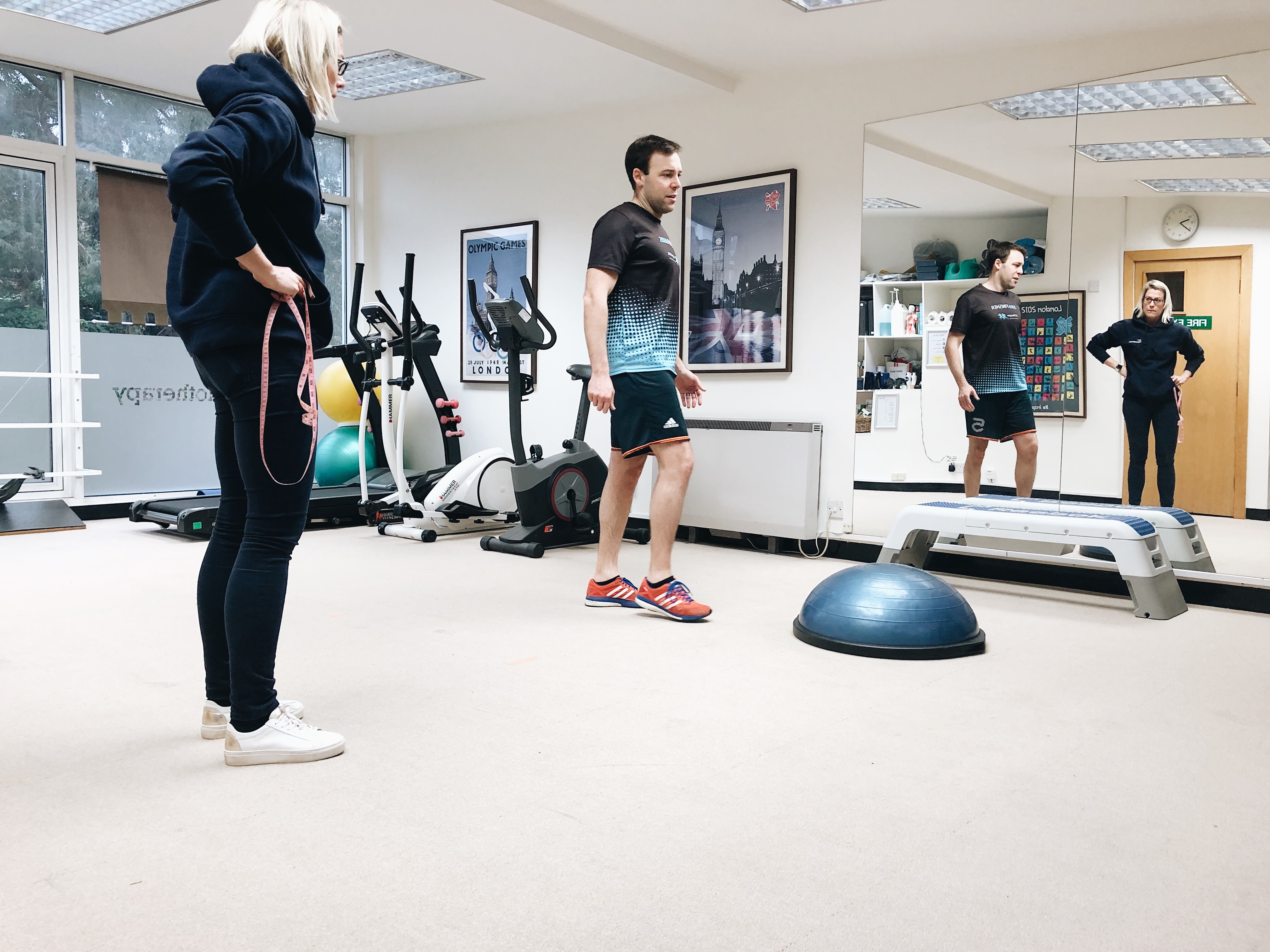 Exercise rehabilitation area